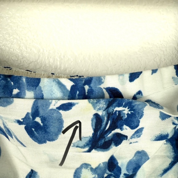 Abercrombie & Fitch Emerson Poplin Puff Sleeve floral Mini Dress size M - Picture 10 of 10